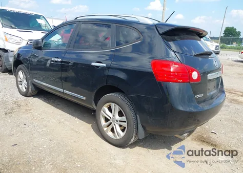 2012 Nissan Rogue Sv из США, поврежденный, VIN JN8AS5MV7CW382180